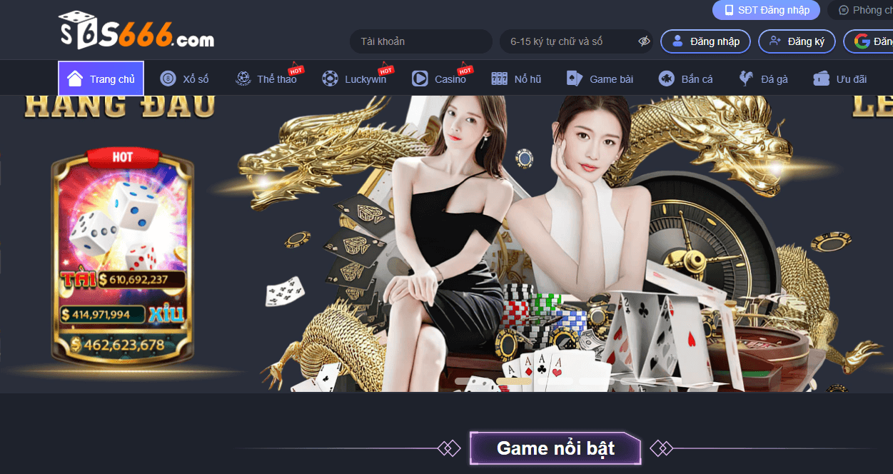 Trải nghiệm di động tại S666 Casino