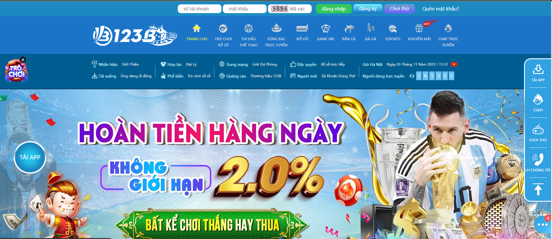 Các Hình Thức Và Ngân Hàng Phổ Biến Khi Giao Dịch Tại 123b